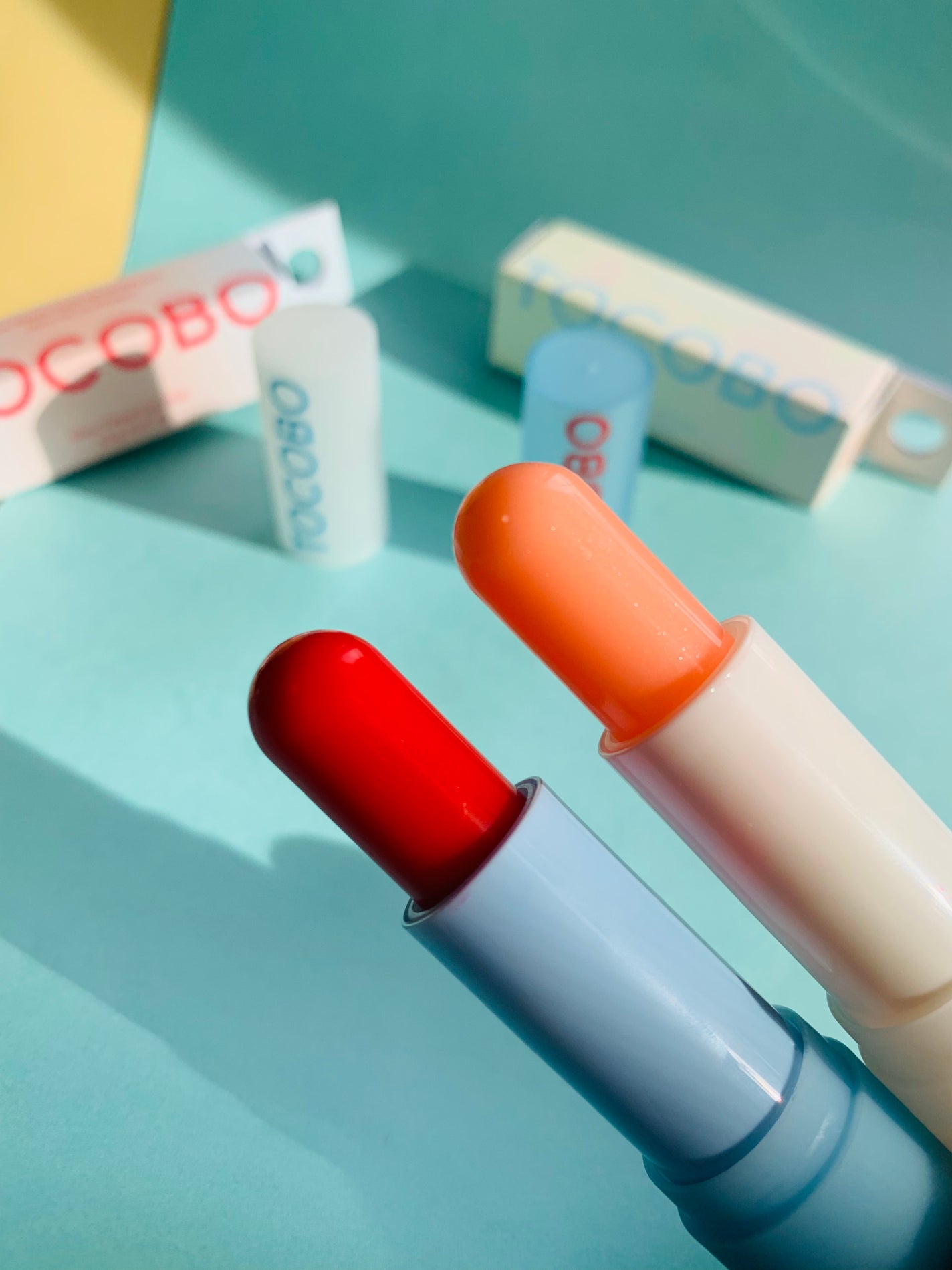 グラスティンティッドリップバーム/TOCOBO/リップバームを使ったクチコミ(5枚目)