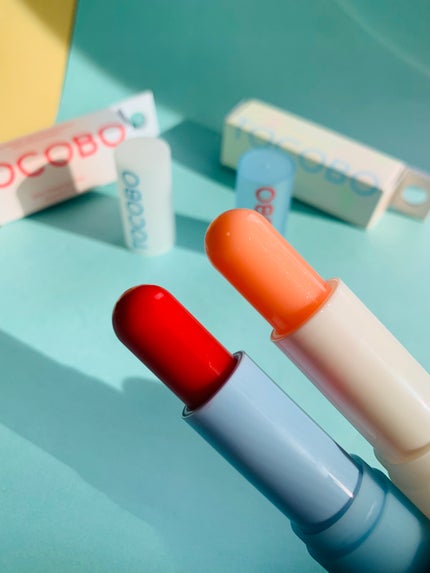 グラスティンティッドリップバーム/TOCOBO/リップバームを使ったクチコミ(5枚目)