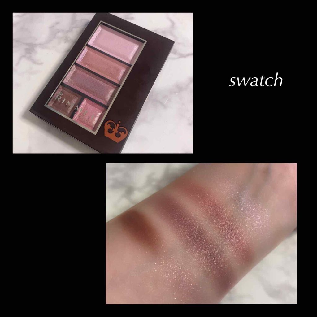 ショコラスウィート アイズ/リンメル ロンドン/アイシャドウパレットを使ったクチコミ(3枚目)