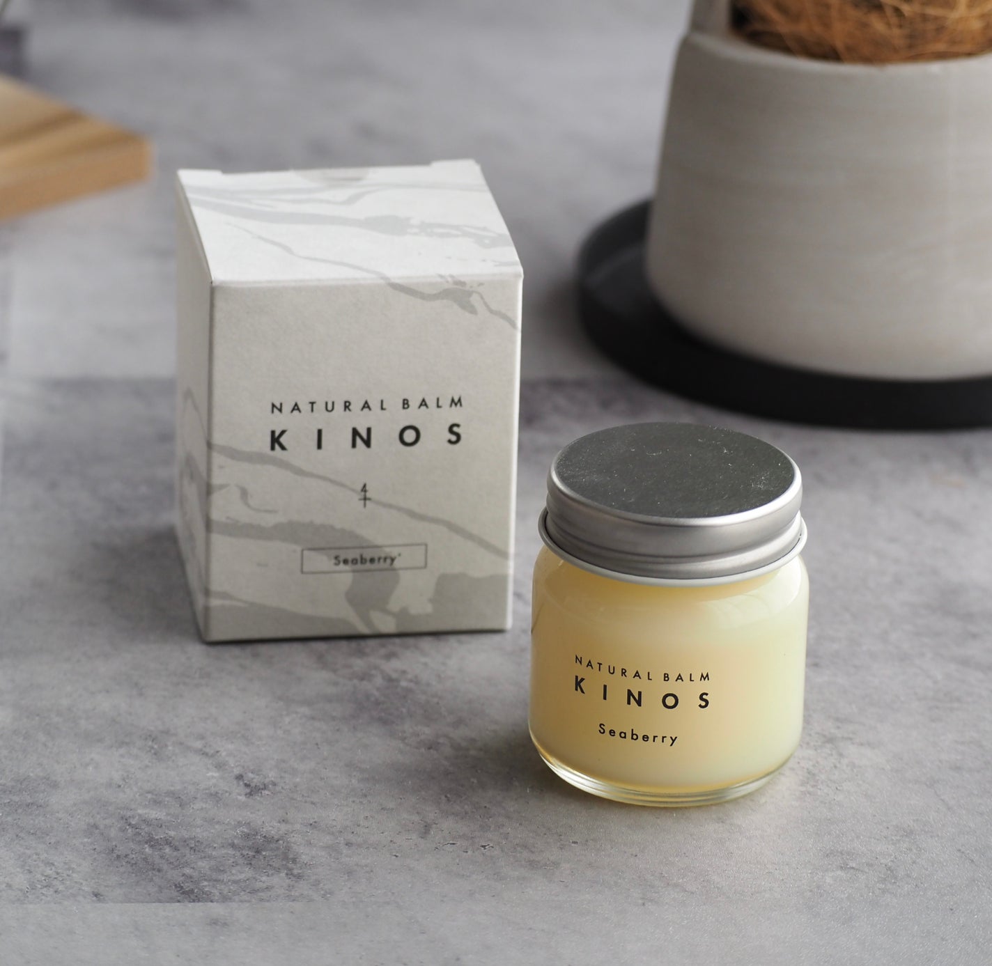 NATURAL BALM シーベリー/KINOS/ヘアバームを使ったクチコミ(5枚目)