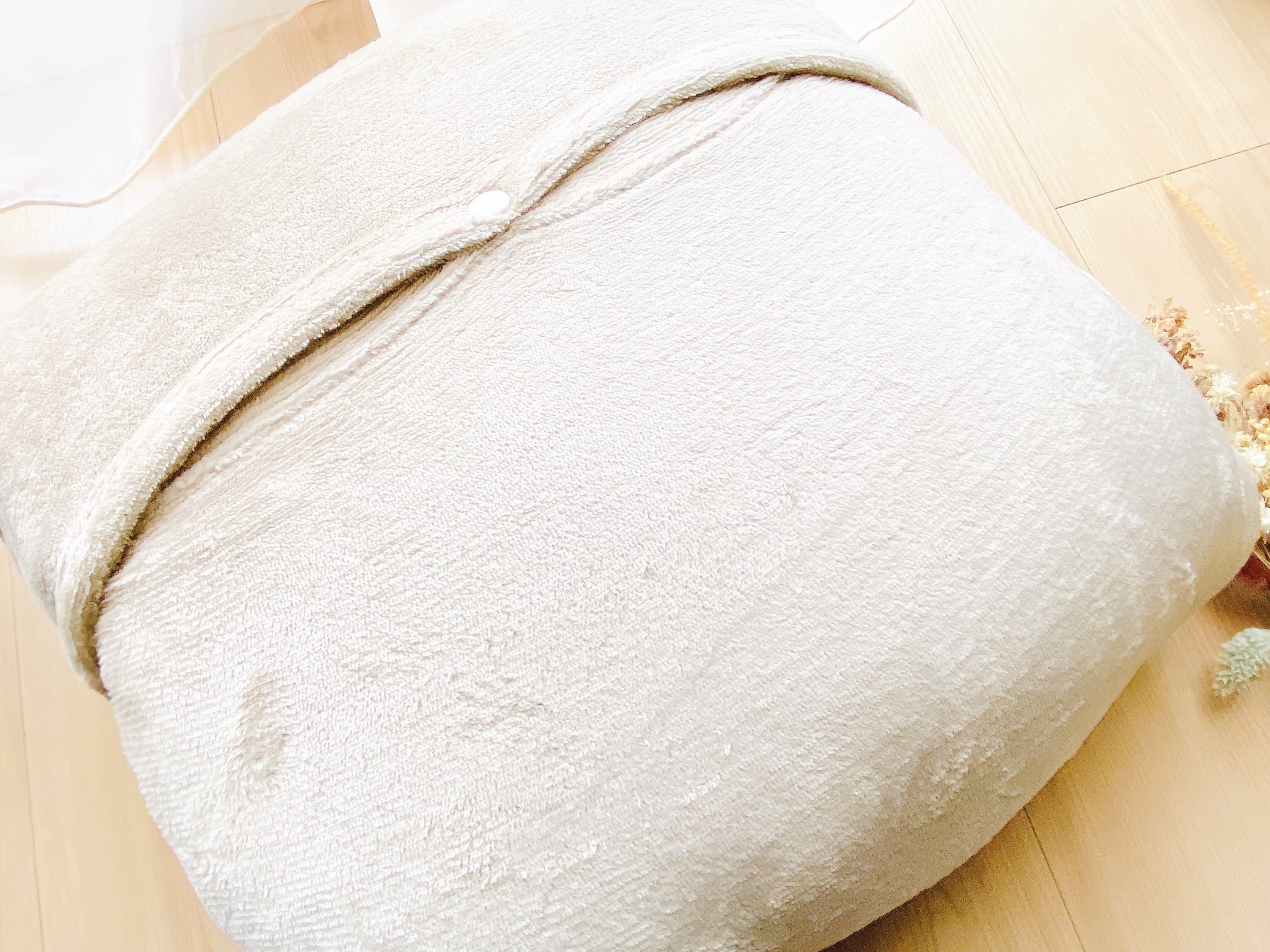 クッションにもなる着る毛布/家具ワールド/その他を使ったクチコミ（3枚目）