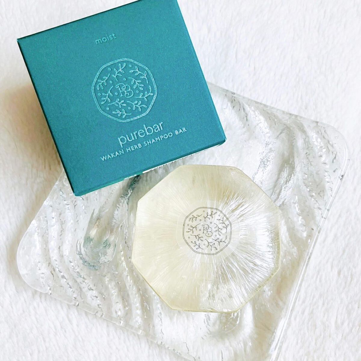 ピュアバー 和漢ハーブシャンプーバー モイスト/purebar/市販シャンプーを使ったクチコミ（1枚目）