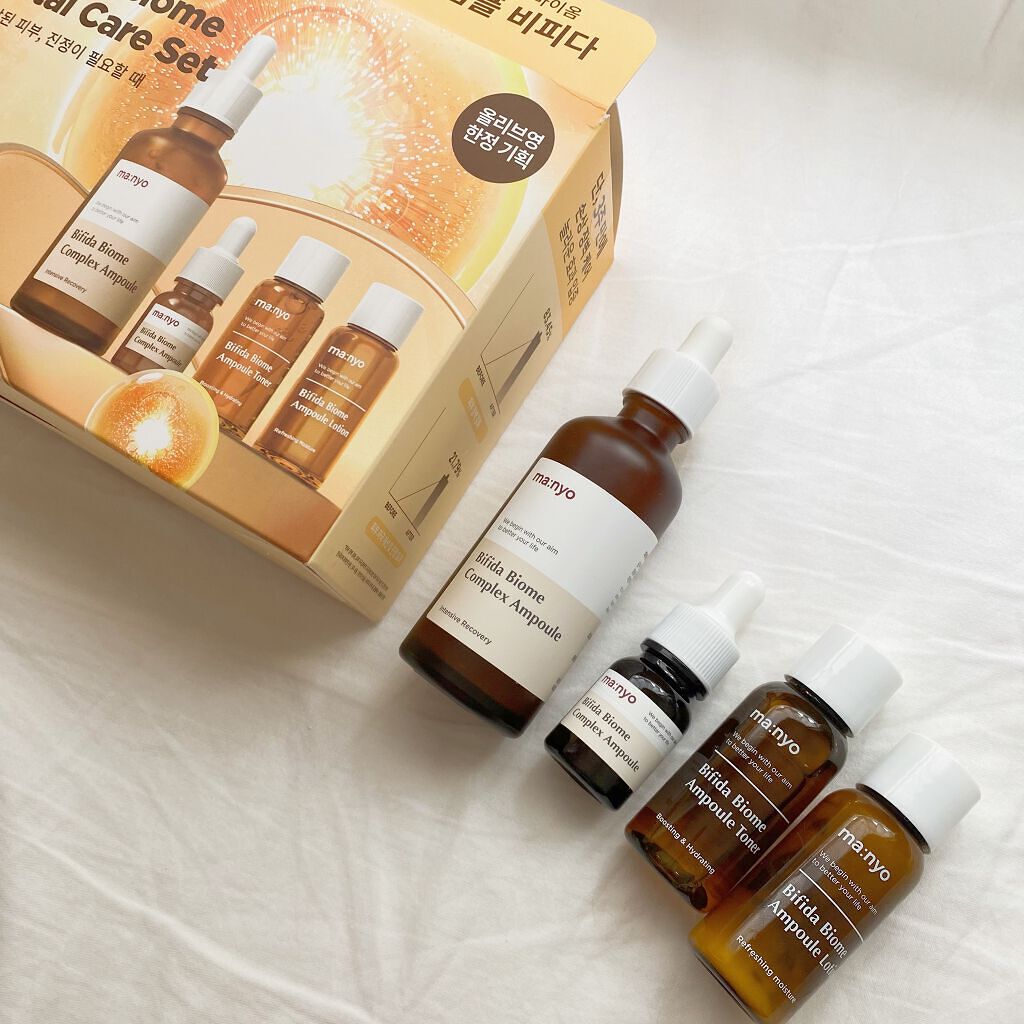 ビフィダバイオームコンプレックスセラム 大容量　日本限定デザイン/manyo/美容液を使ったクチコミ（2枚目）