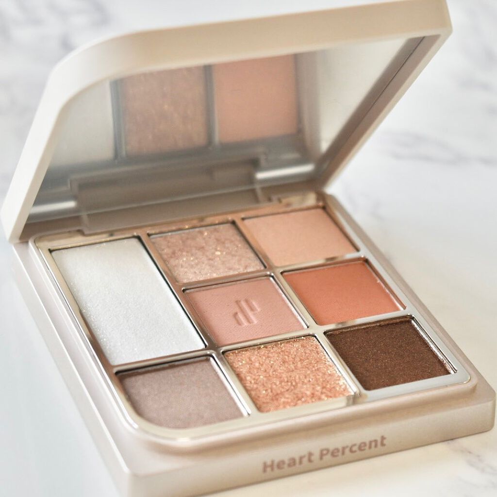 ドットオンムードアイパレット/Heart Percent/アイシャドウパレットを使ったクチコミ(3枚目)