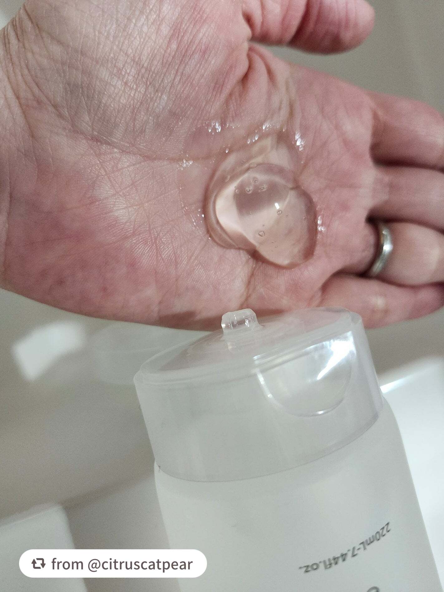 ラゴム ジェルトゥウォーター クレンザー(朝用洗顔)/LAGOM /その他洗顔料を使ったクチコミ(3枚目)