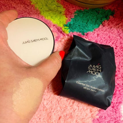 ジョンセンムル エッセンシャル スキン ヌーダー クッション/JUNG SAEM MOOL/クッションファンデーションを使ったクチコミ(1枚目)