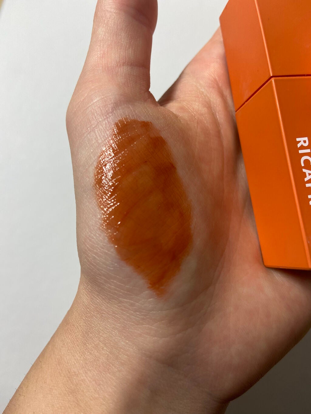 ジューシーリブティント/RICAFROSH/リップティントを使ったクチコミ(3枚目)