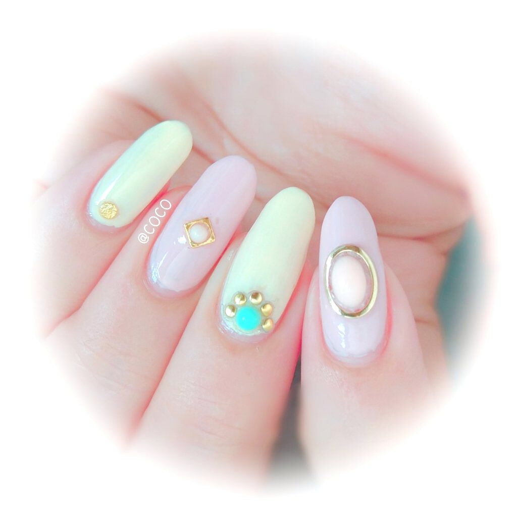 ネイルホリック リミテッドカラー Spring Denim PK865/ネイルホリック/マニキュアを使ったクチコミ（2枚目）