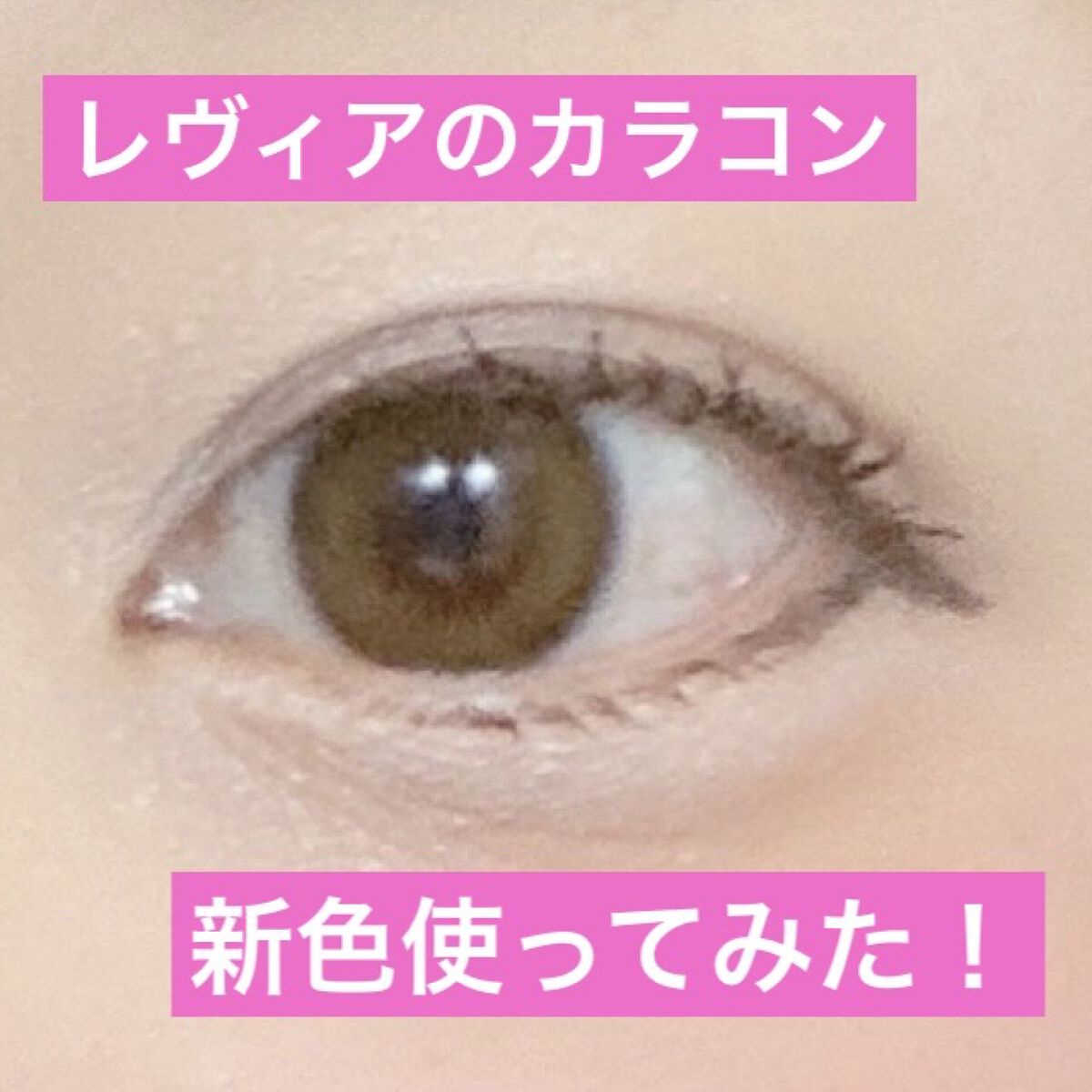 ReVIA 1day/ReVIA/ワンデー（１DAY）カラコンを使ったクチコミ（1枚目）