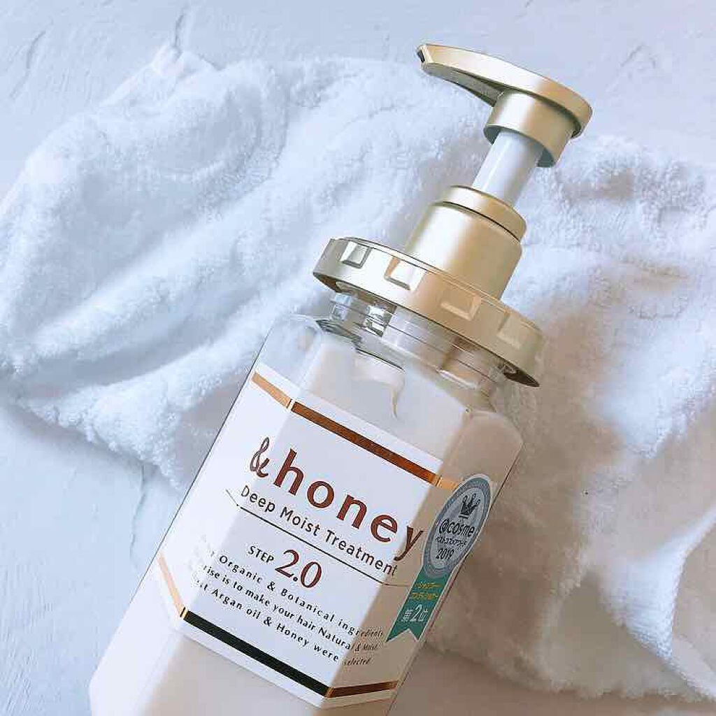 ディープモイスト シャンプー1.0/ヘアトリートメント2.0/&honey/市販シャンプーを使ったクチコミ(3枚目)