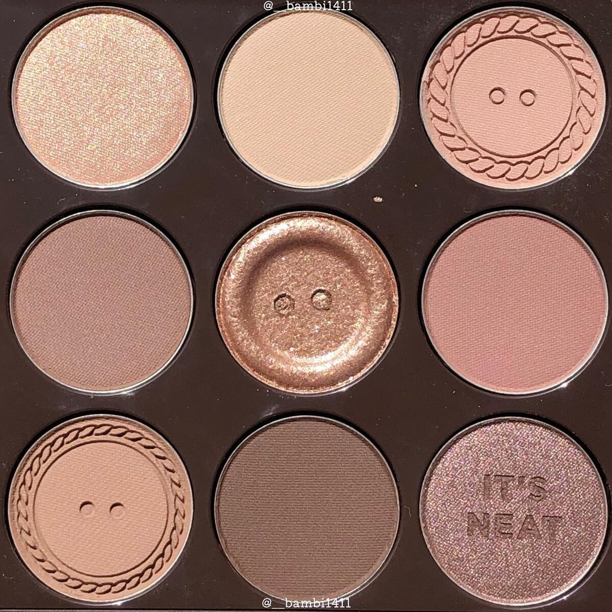 マイフェイブムードアイパレット 9カラー/HOLIKA HOLIKA/アイシャドウパレットを使ったクチコミ(5枚目)