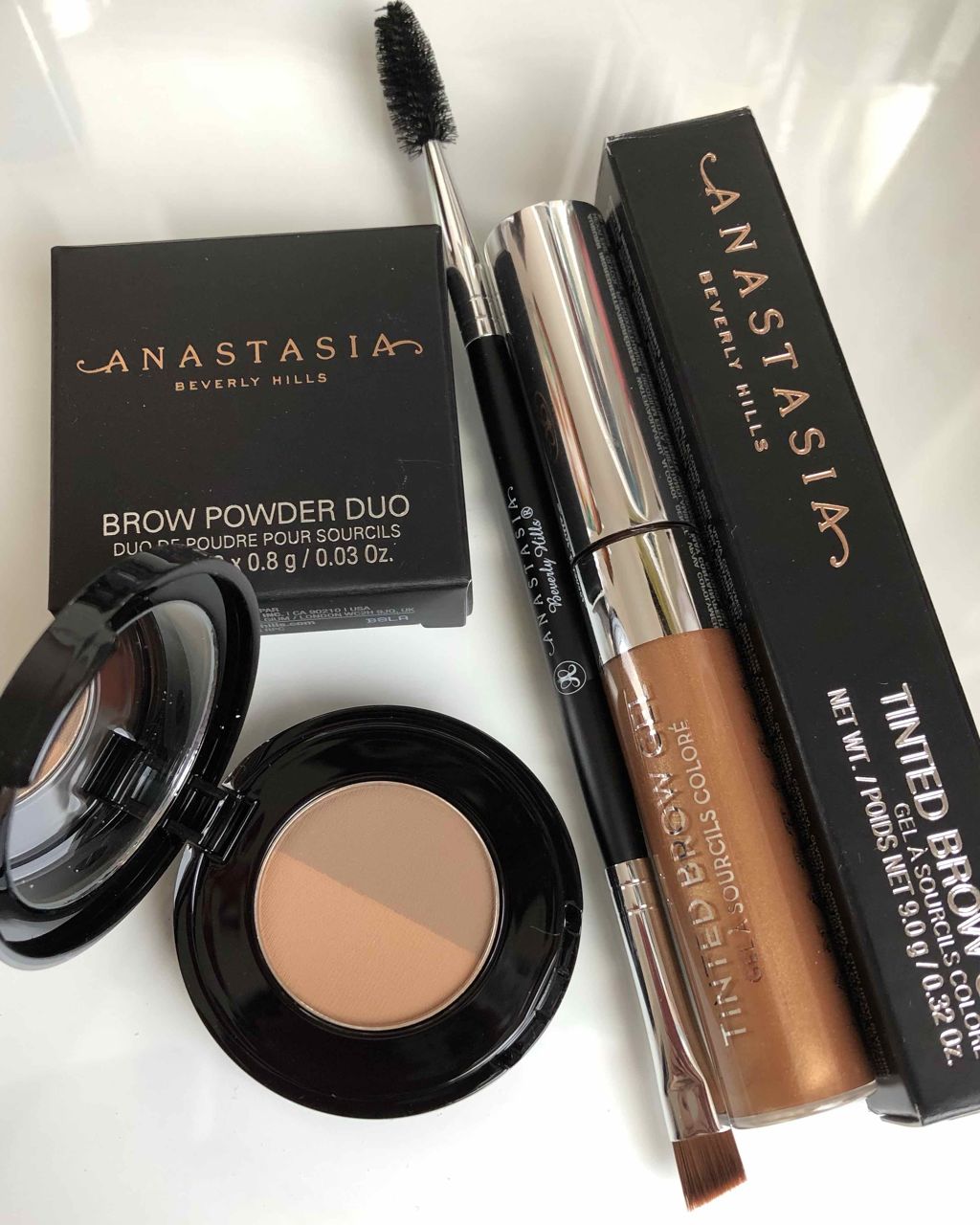 ブロウパウダー DUO/アナスタシア/パウダーアイブロウを使ったクチコミ(2枚目)