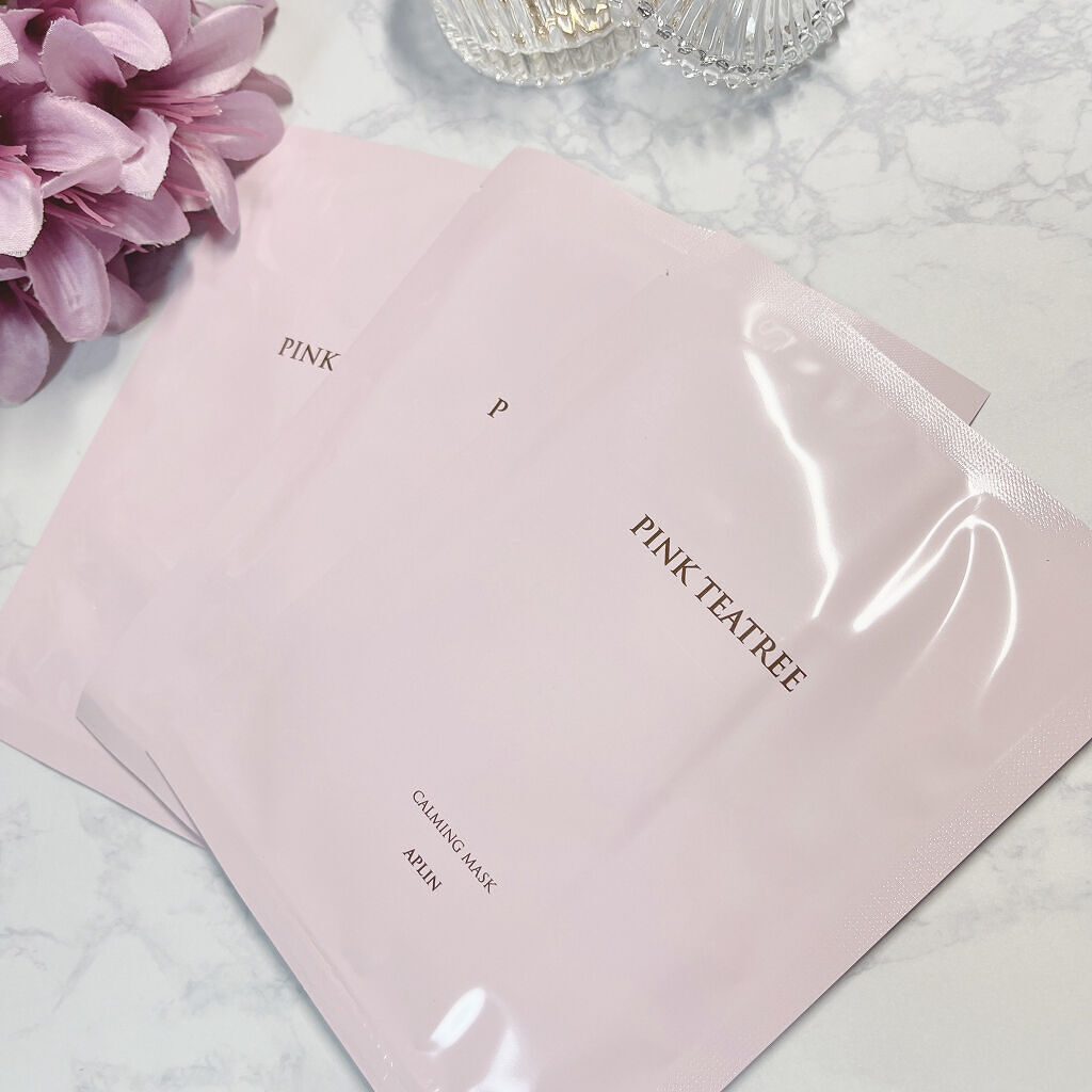 ピンクティーツリーマスクパック/APLIN/シートマスク・パックを使ったクチコミ（2枚目）