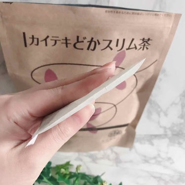 カイテキどかスリム茶/北の快適工房/ドリンクを使ったクチコミ（2枚目）