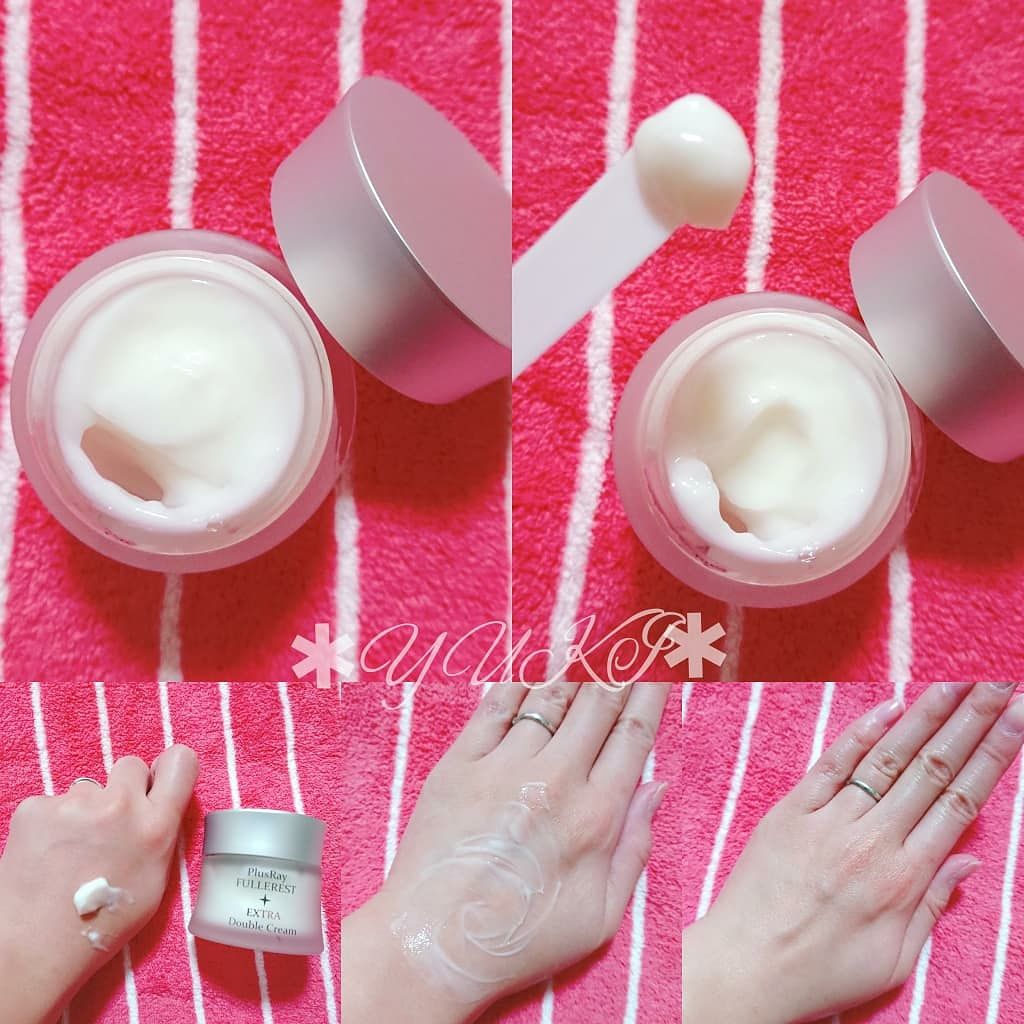 フラーレストエクストラダブルクリーム/PlusRay/フェイスクリームを使ったクチコミ(4枚目)