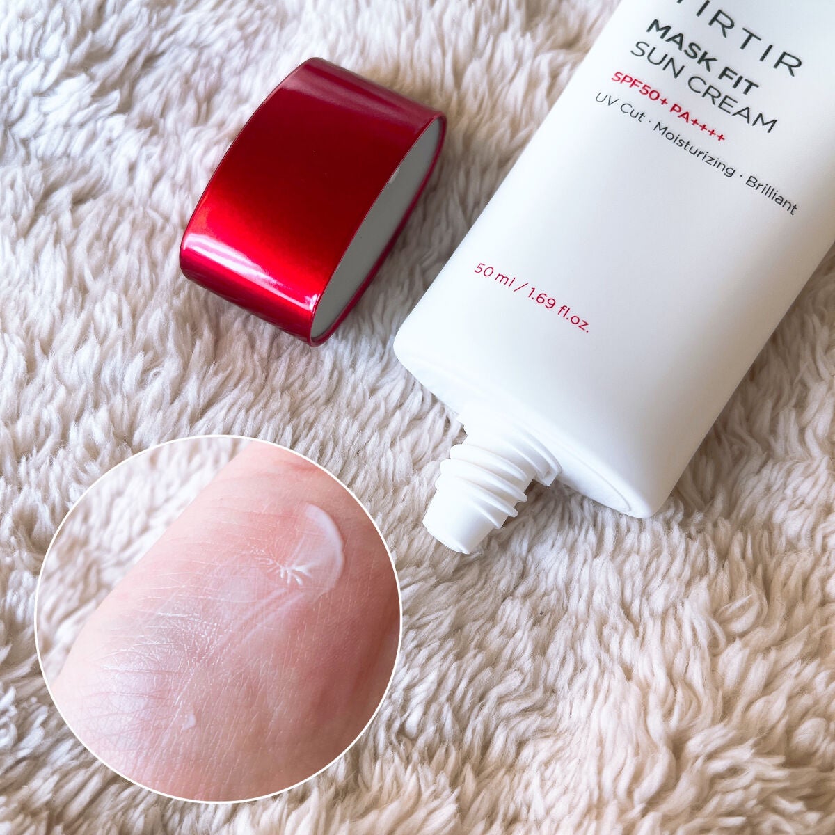 マスクフィットサンクリーム/TIRTIR(ティルティル)/日焼け止めクリームを使ったクチコミ(3枚目)