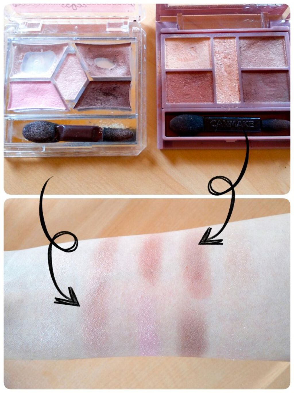 【旧品】パーフェクトスタイリストアイズ/キャンメイク/アイシャドウパレットを使ったクチコミ(2枚目)