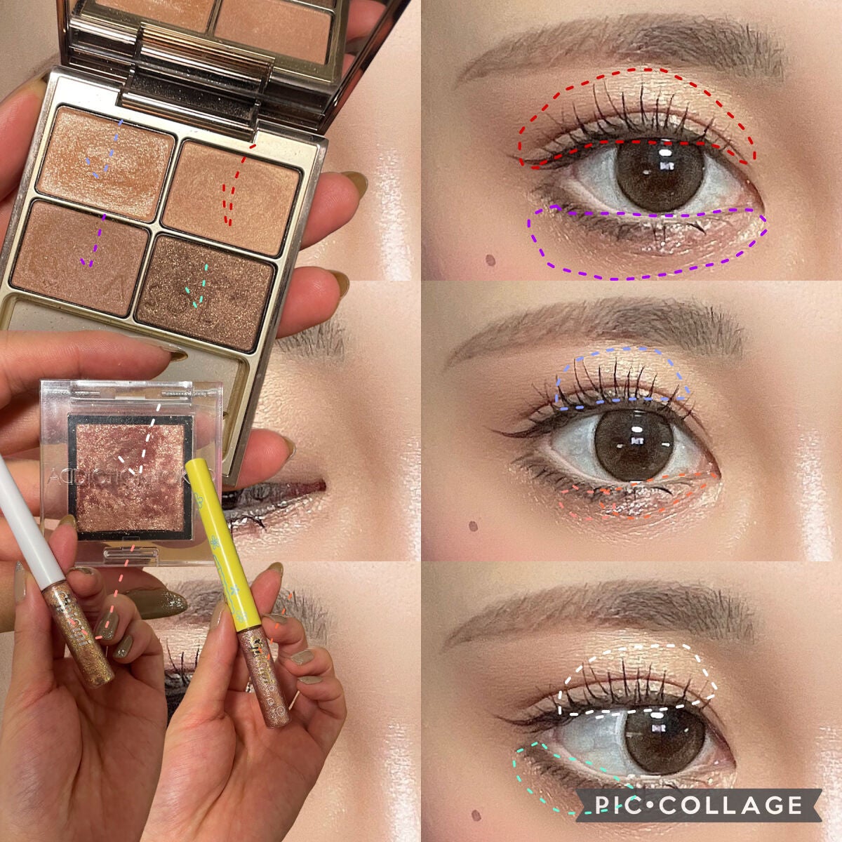 スキンモデリングアイズ/LUNASOL/アイシャドウパレットを使ったクチコミ(3枚目)