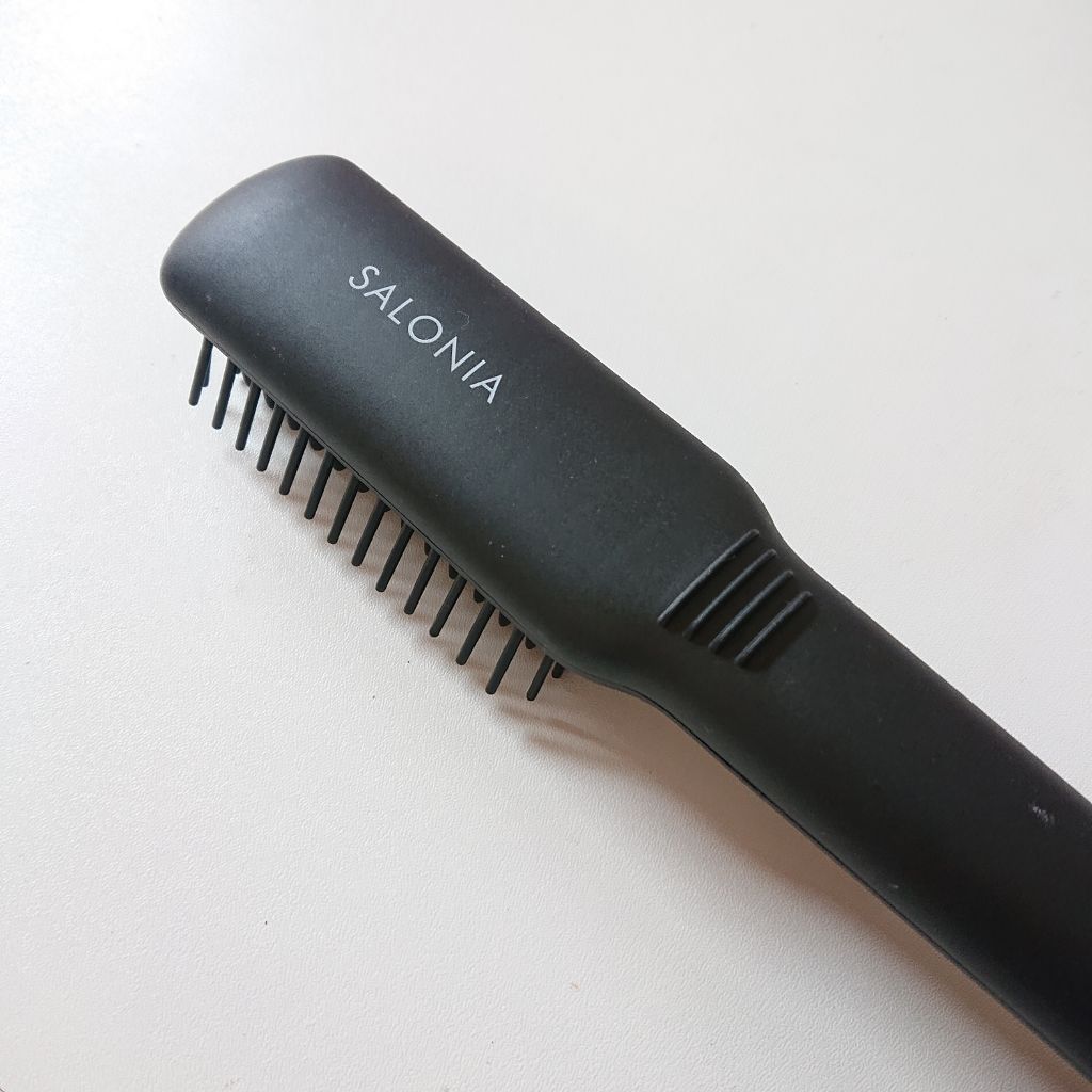 ストレートヒートブラシ スリム /SALONIA/ヒートブラシを使ったクチコミ（1枚目）