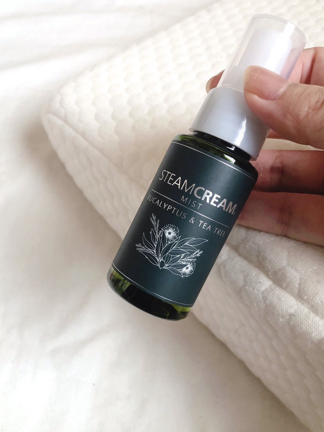 スチームクリームミストET(ユーカリ&ティーツリー)/STEAMCREAM/ミスト状化粧水を使ったクチコミ（2枚目）