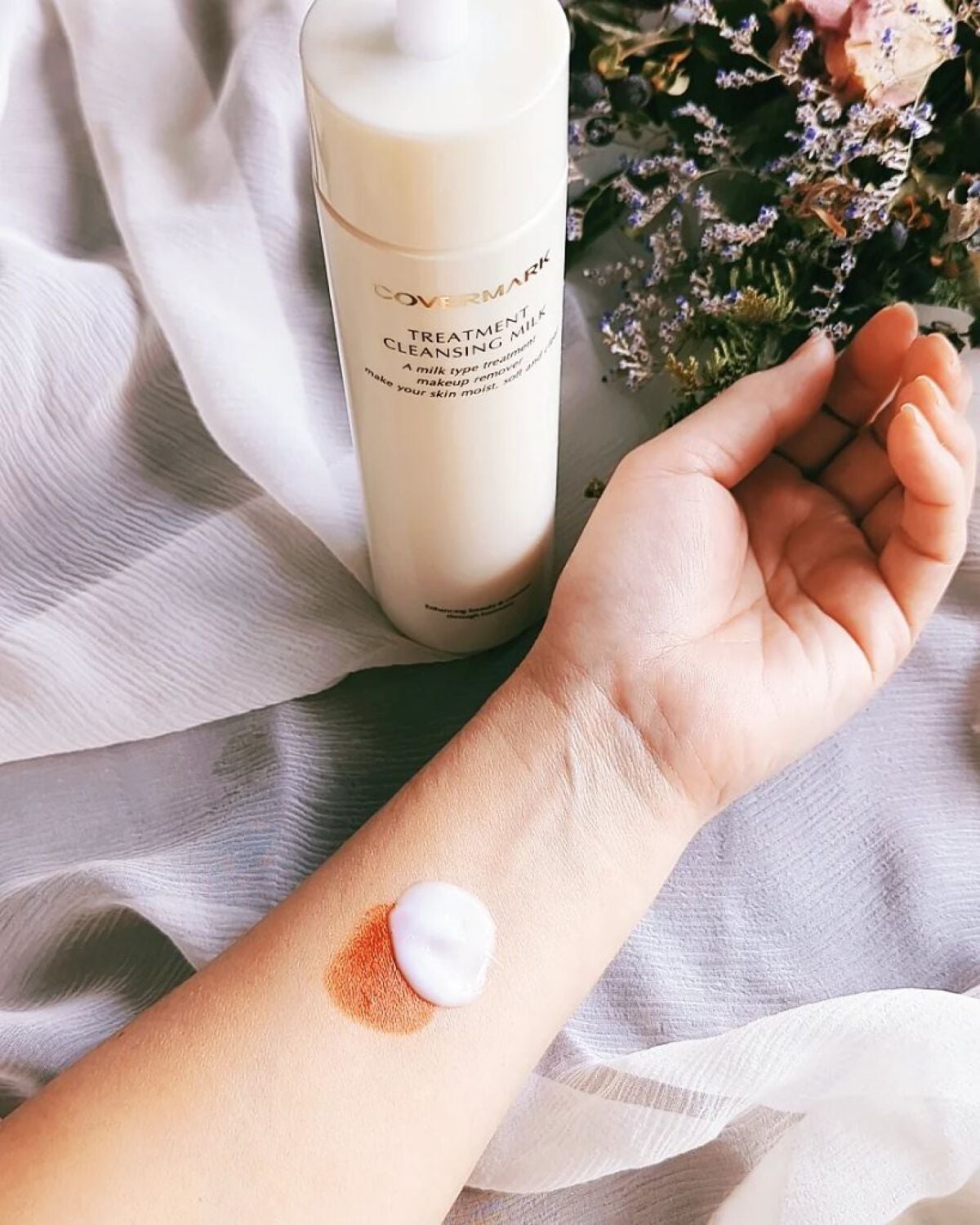 トリートメント クレンジング ミルク/COVERMARK/ミルククレンジングを使ったクチコミ(2枚目)