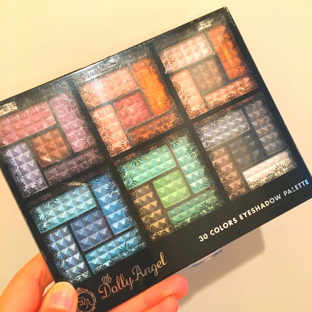 30COLORSEYESHADOWPALETTE/Dolly Angel/アイシャドウパレットを使ったクチコミ（1枚目）