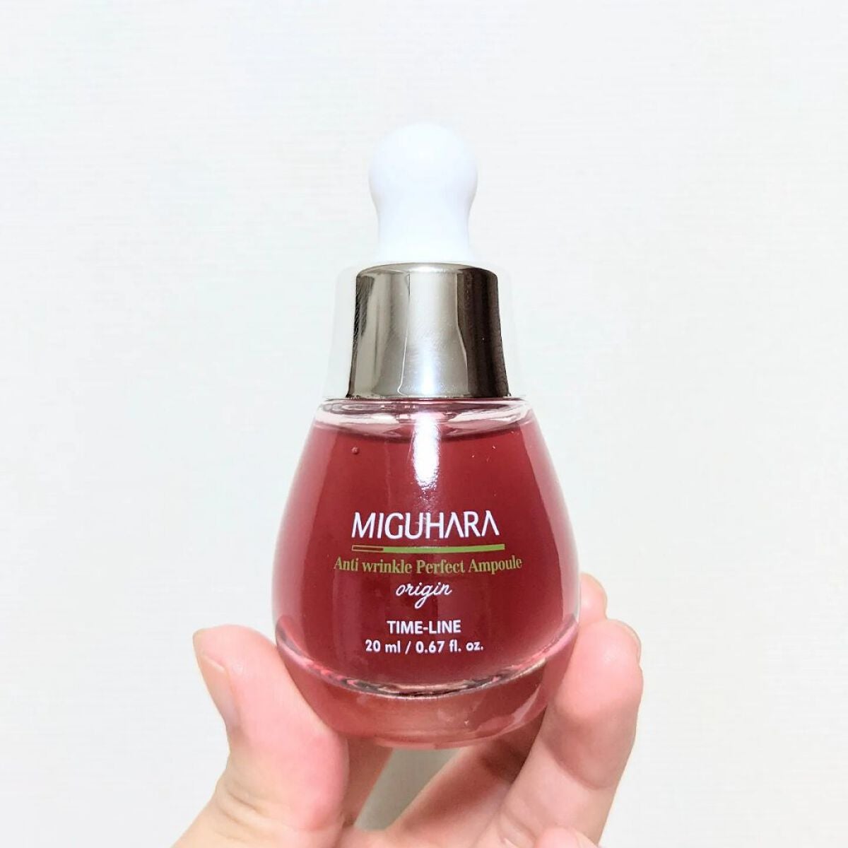 アンチリンクルエフェクトアンプルオリジン/MIGUHARA/美容液を使ったクチコミ(4枚目)