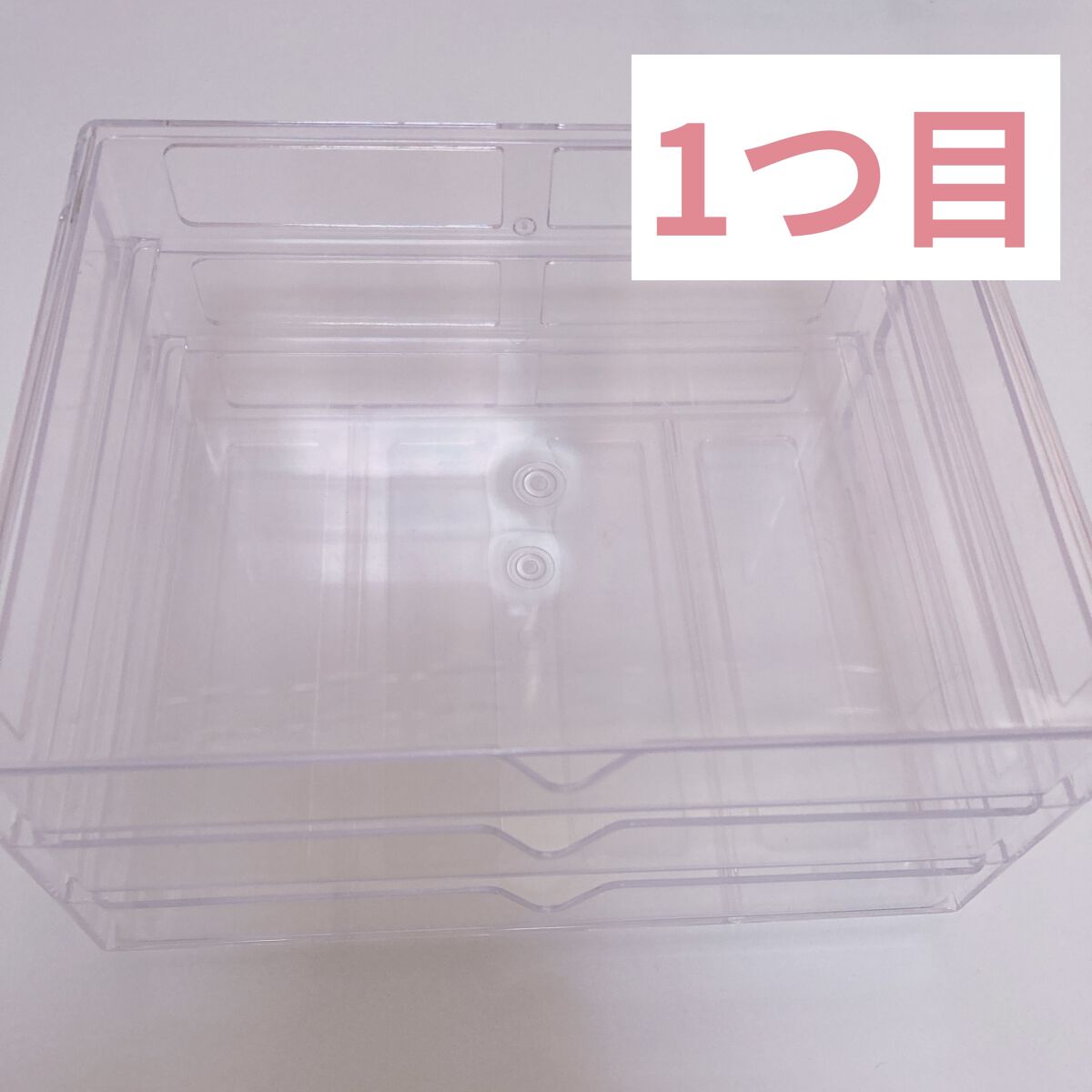 化粧収納ケース/DAISO/その他化粧小物を使ったクチコミ（2枚目）