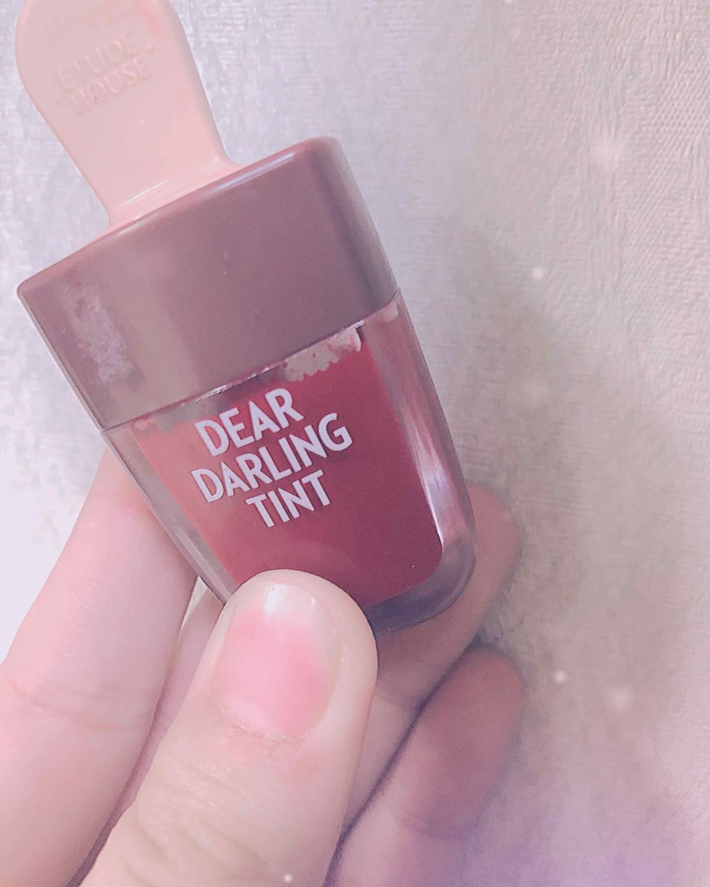 ディアダーリン ウォータージェルティント (アイスティント)/ETUDE/口紅を使ったクチコミ(1枚目)