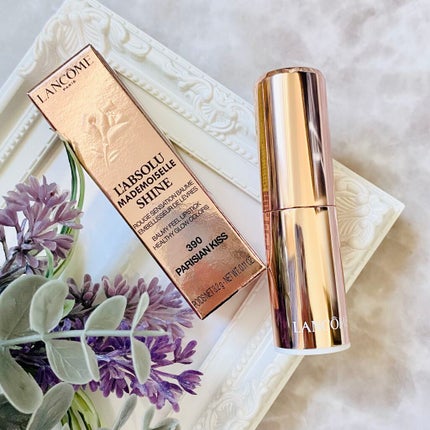 ラプソリュ マドモワゼルシャイン/LANCOME/口紅を使ったクチコミ(3枚目)