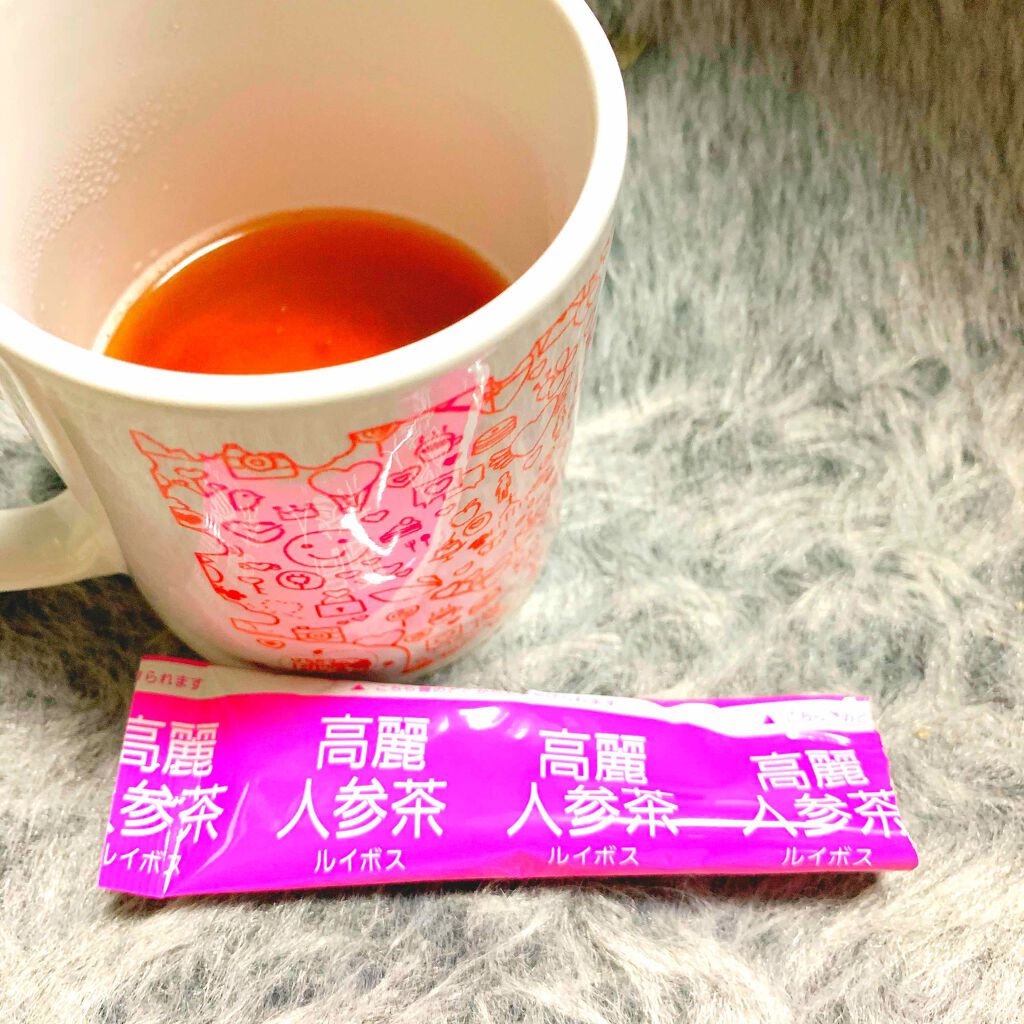 くらしの和漢 高麗人参茶 ルイボスブレンド/永谷園/ドリンクを使ったクチコミ（1枚目）