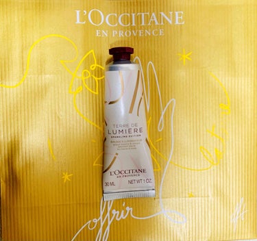 テール ド ルミエール ジョイ ハンドクリーム/L'OCCITANE/ハンドクリームを使ったクチコミ（1枚目）