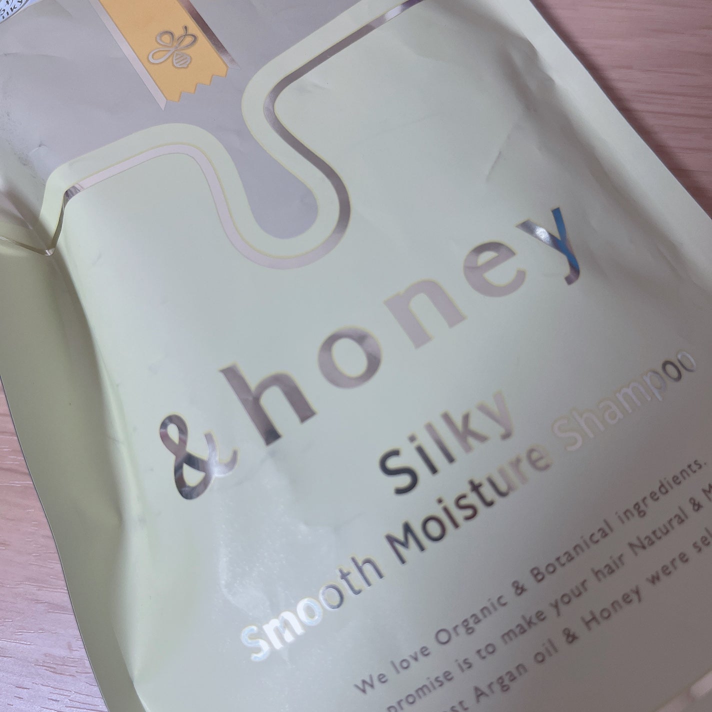 シルキー スムースモイスチャー シャンプー 1.0/ヘアトリートメント 2.0/&honey/市販シャンプーを使ったクチコミ(1枚目)