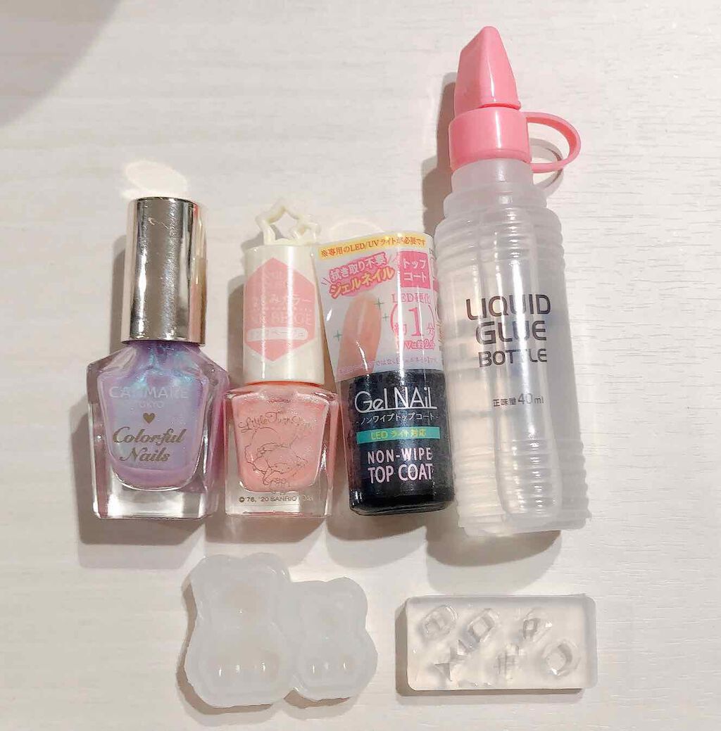 カラフルネイルズ/キャンメイク/マニキュアを使ったクチコミ(4枚目)