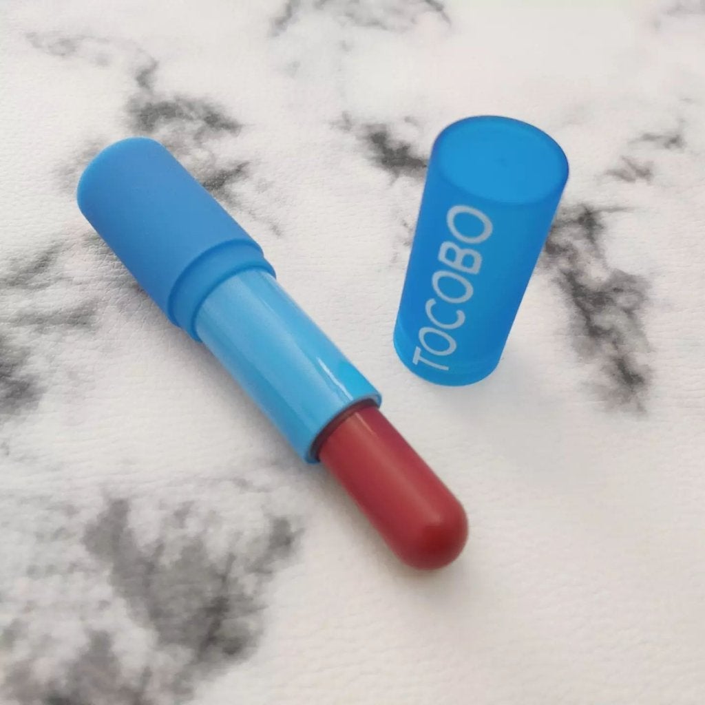 パウダークリームリップバーム/TOCOBO/リップバームを使ったクチコミ(1枚目)