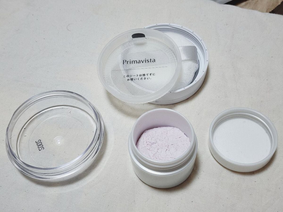 ポアレスフィクサー/プリマヴィスタ/ルースパウダーを使ったクチコミ(4枚目)