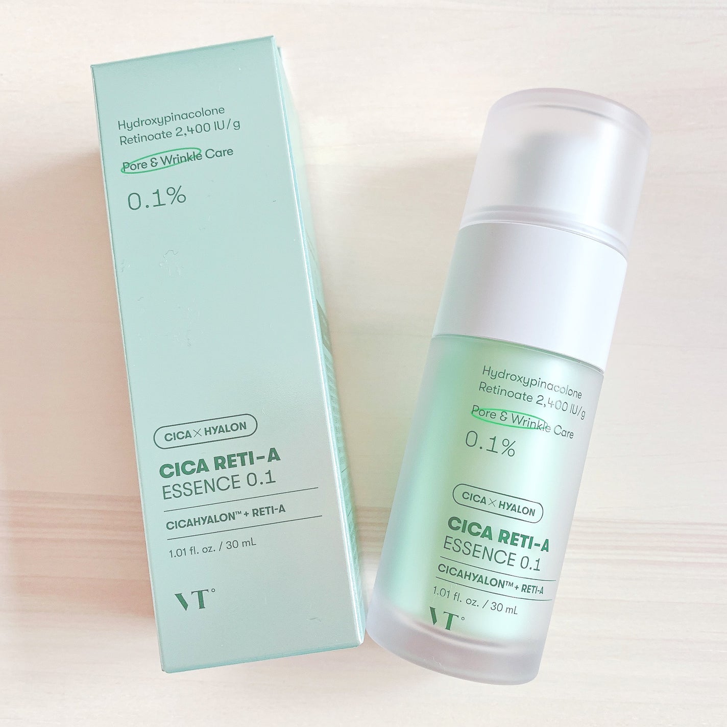 シカレチA エッセンス0.1/VT/美容液を使ったクチコミ(1枚目)