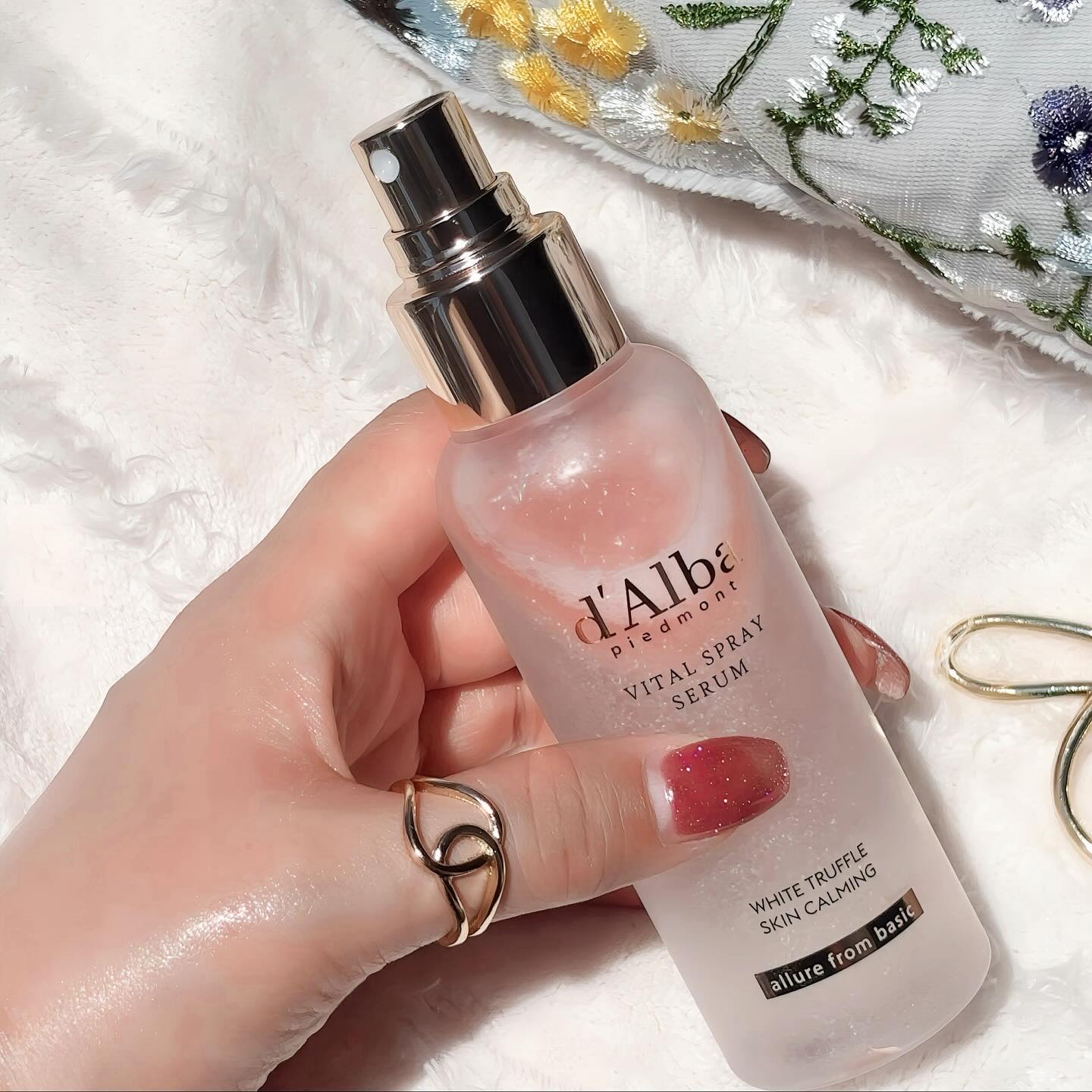 ダルバ ホワイトトリュフバイタルスプレーセラム/ダルバ/ミスト状化粧水を使ったクチコミ（3枚目）