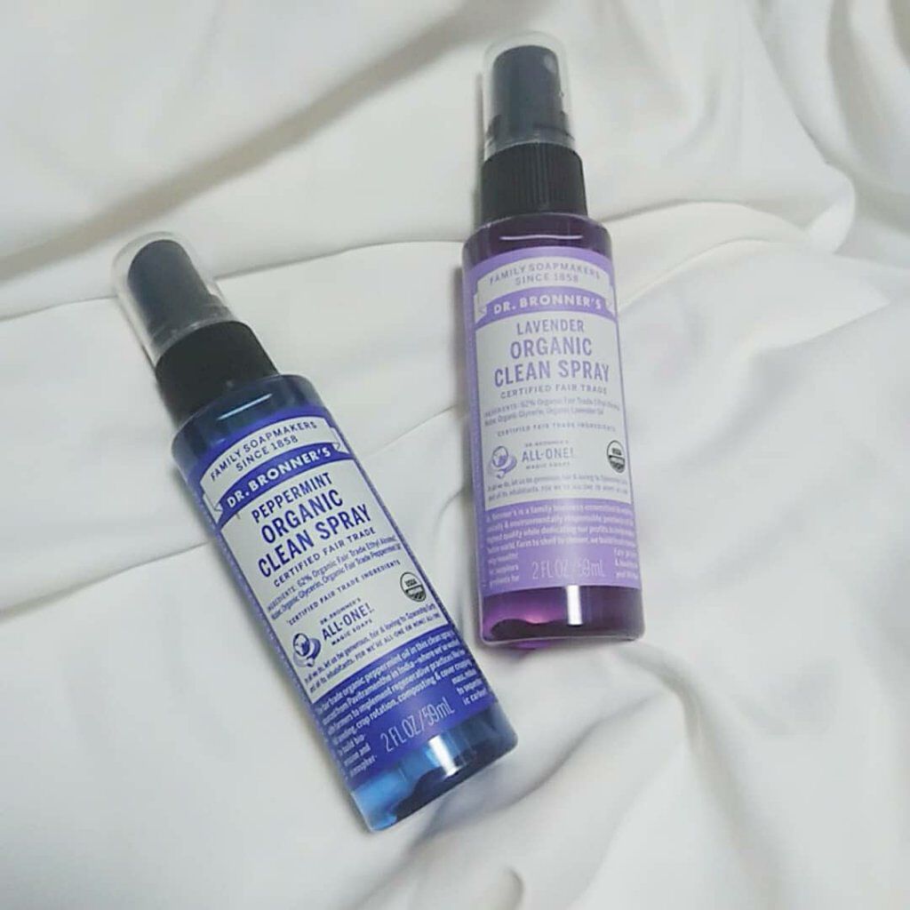 オーガニッククリーンスプレー   ラベンダー/Dr. Bronner's Magic Soaps(海外)/その他を使ったクチコミ(1枚目)