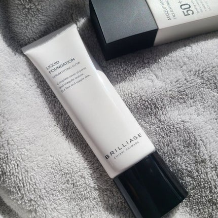 リキッドファンデーション セラム フィッティング グロウ 20/ブリリアージュ/リキッドファンデーションを使ったクチコミ(1枚目)