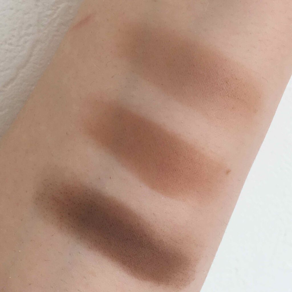 タッチアイブロウパレット/COZMIKI/パウダーアイブロウを使ったクチコミ(4枚目)