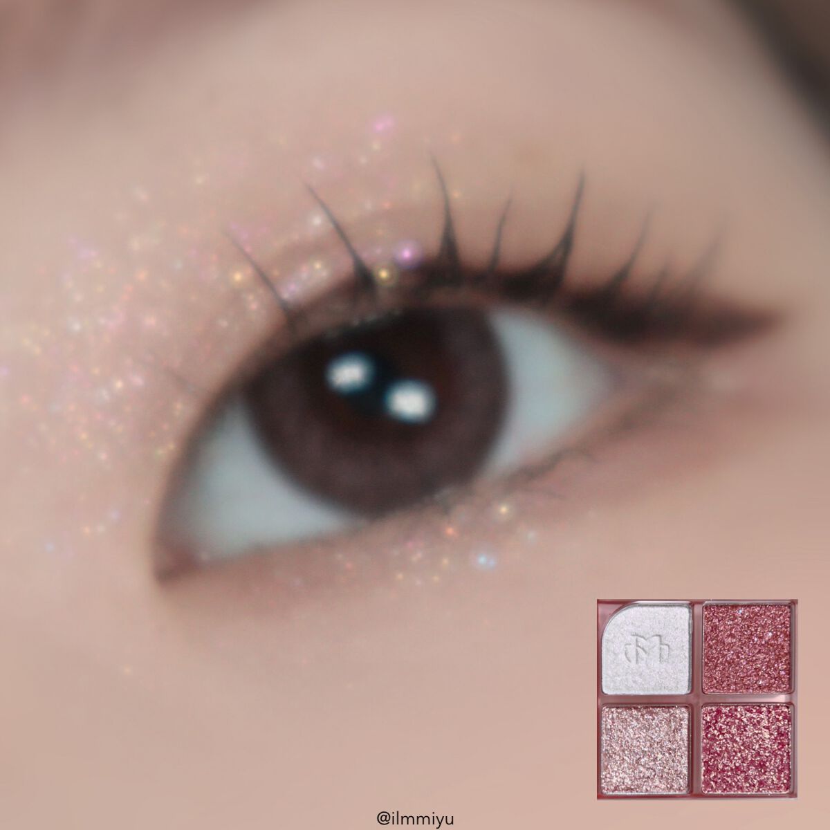 ニューグラムコレクション/mude./アイシャドウパレットを使ったクチコミ（3枚目）