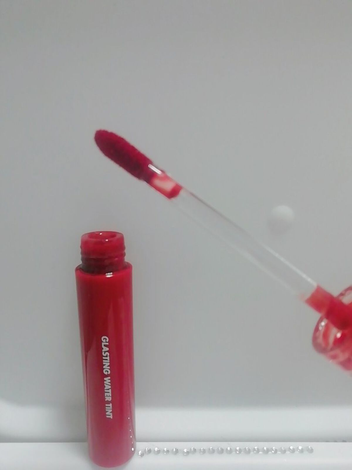 ジューシーラスティングティント/rom&nd/リップティントを使ったクチコミ（2枚目）