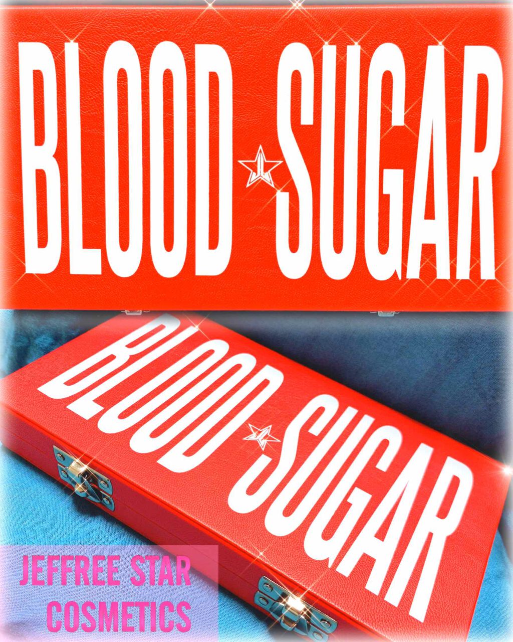 BLOOD SUGAR Eyeshadow Palette/Jeffree Star Cosmetics/アイシャドウパレットを使ったクチコミ(1枚目)