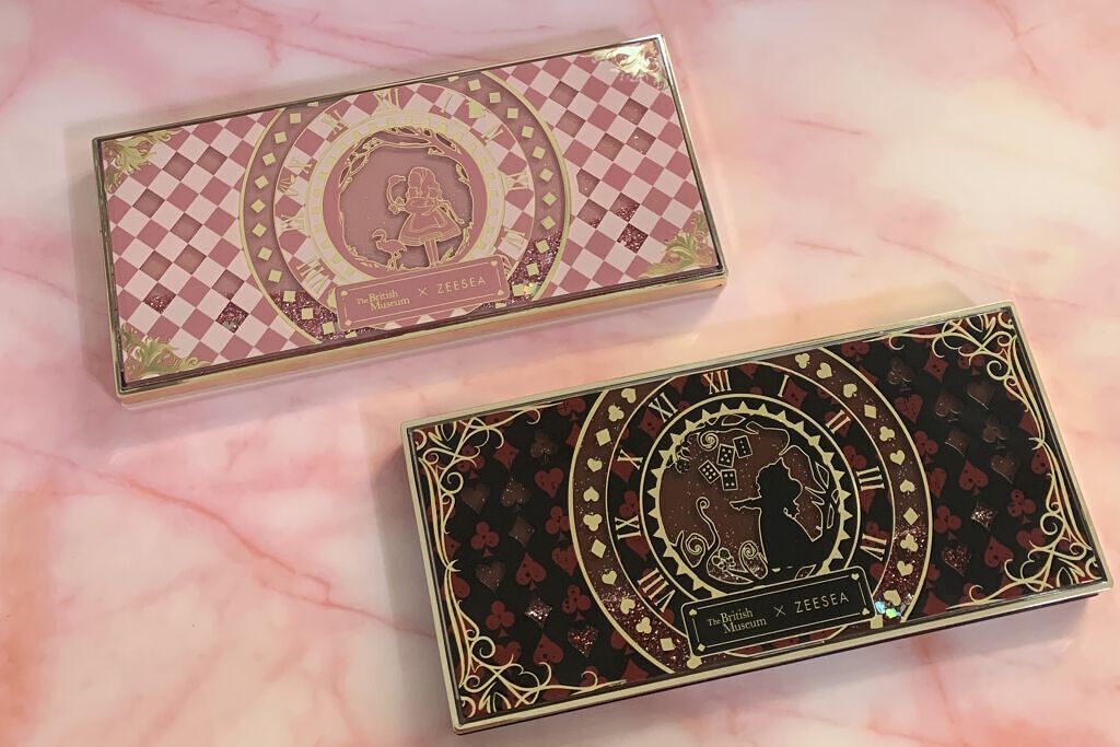 アリスドリームランドシリーズ 12色アイシャドウパレット（ZEESEA×大英博物館）/ZEESEA/アイシャドウパレットを使ったクチコミ（2枚目）