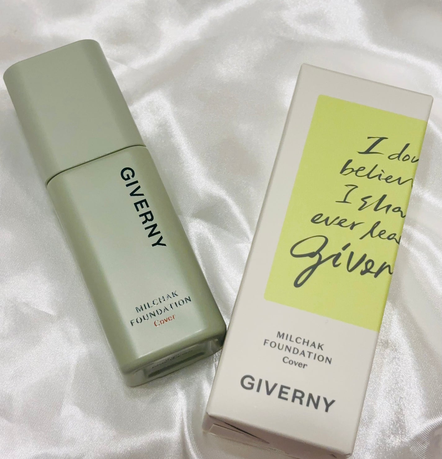 ジヴェルニー 密着カバーファンデーション/GIVERNY/リキッドファンデーションを使ったクチコミ(2枚目)