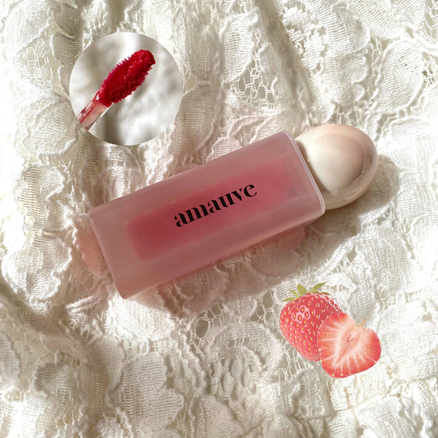 デューイドトムティント/amauve/リップティントを使ったクチコミ(2枚目)