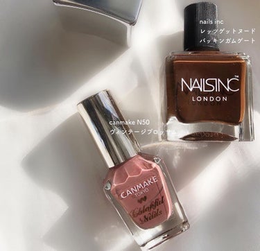 ネイルズ インク レッツ ゲット ヌード ネイルポリッシュ/nails inc./マニキュアを使ったクチコミ（2枚目）