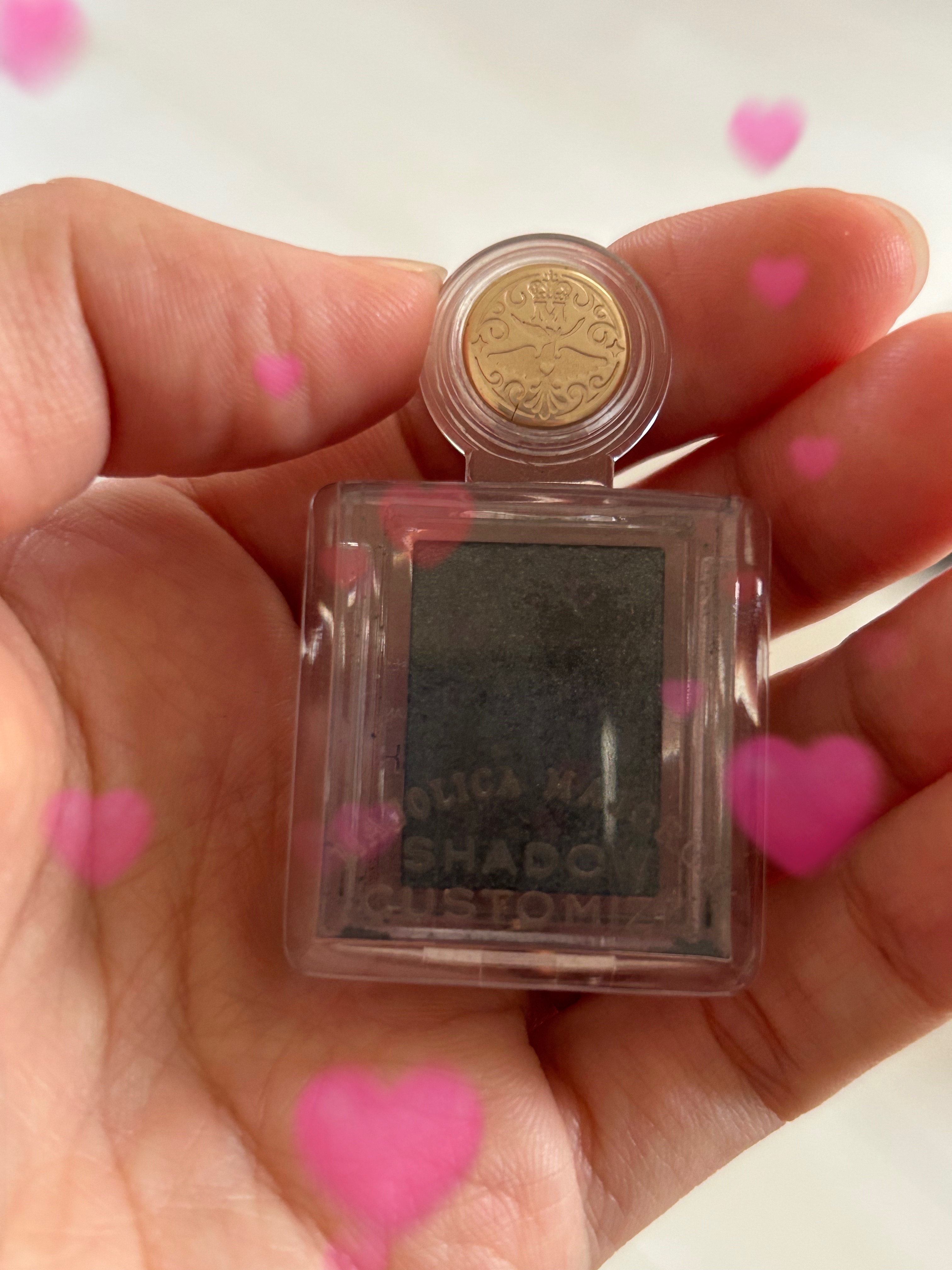 シャドーカスタマイズ BK922 黒蜥蜴/MAJOLICA MAJORCA/単色アイシャドウを使ったクチコミ（1枚目）