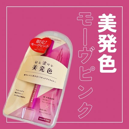 リキッドアイライナーWP | モーヴピンク キングダム | LIPS SHOPPING リキッドアイライナーWP | モーヴピンク キングダム | LIPS SHOPPING